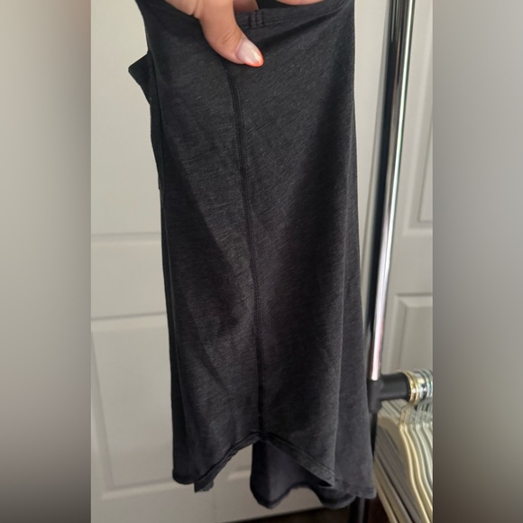 #1 Gray Racerback Tank Top - Picture 2 of 3